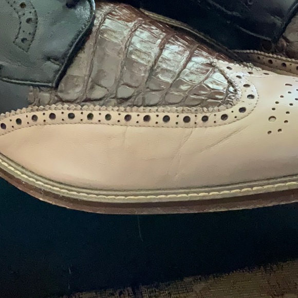 Genuine Crocodile Belvedere Mens Size 13 - Picture 11 of 14